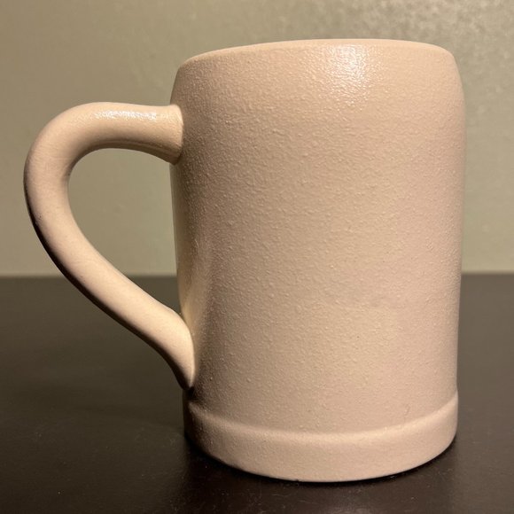 Hallmark MY WEEKEND MUG Beer Stein ~ Gray Stoneware ~ Embossed - Picture 3 of 8